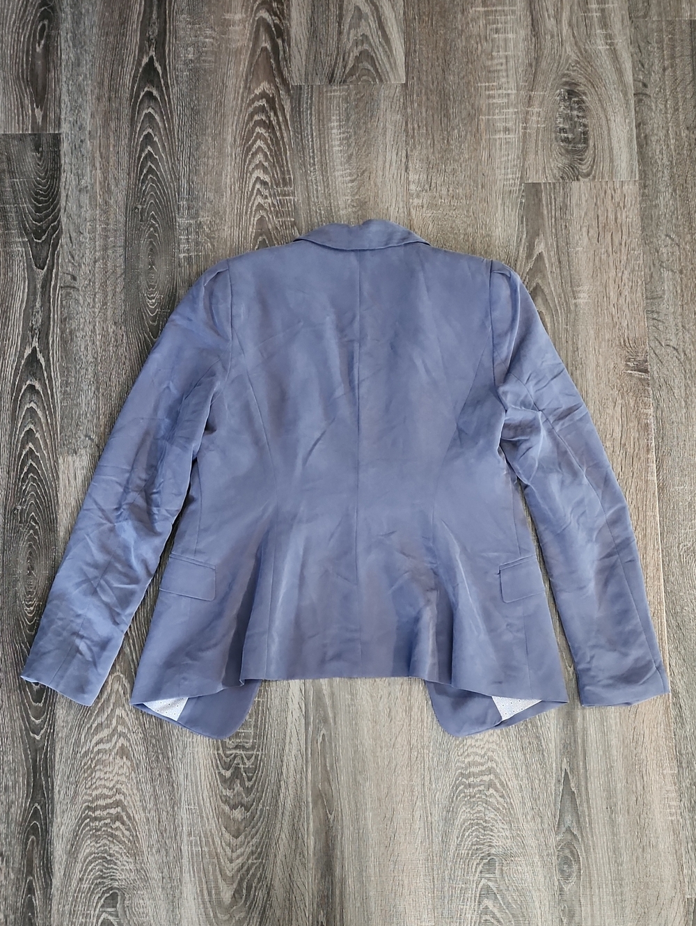 🌵 H&M Blue-Grey Fitted Jacket 🌵 - Picture 5 of 5